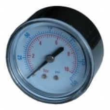 Manometr 40mm, 10 bar, tylne przyłącze 1/8"